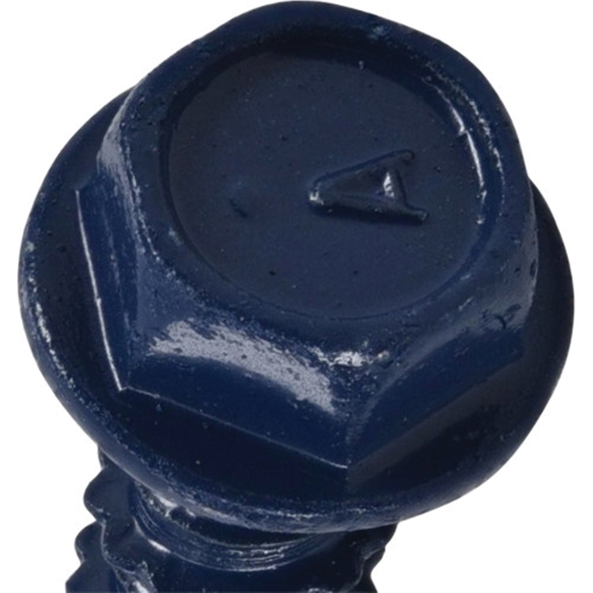 Concrete Screw Anchor, Power Pro, Blue, Hex-Drive, Washer-Head, 1/4 in x 1-3/4 in, 5 PC - 3
