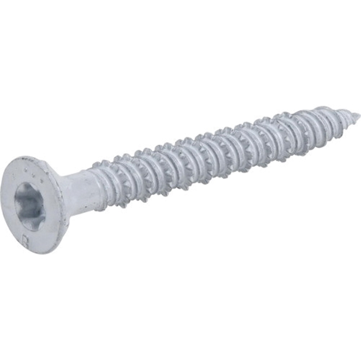 Power Pro 377319 Concrete Screw Anchor, 1/4 in Dia, 2-1/4 in L, Carbon Steel, Epoxy-Coated