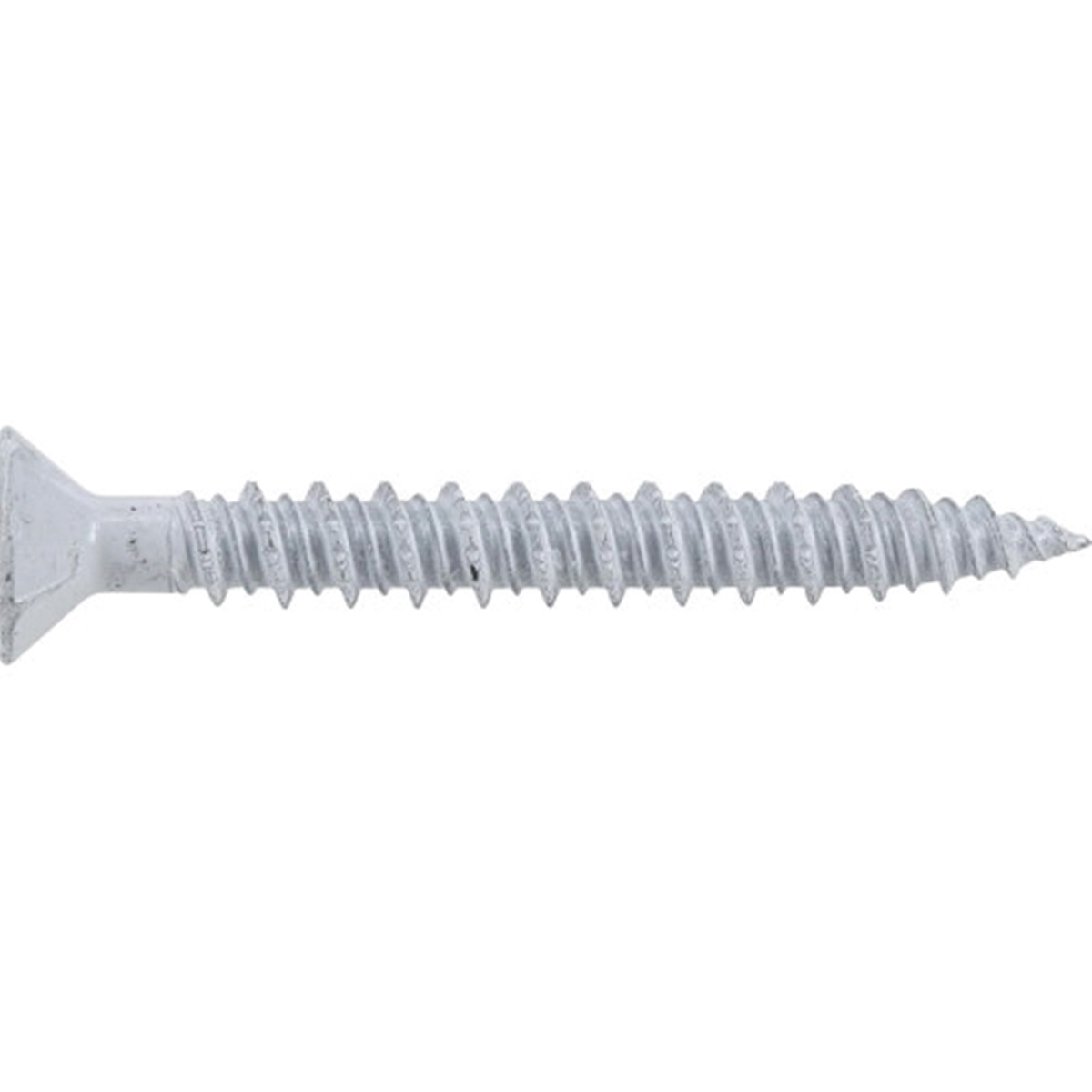 Power Pro 377319 Concrete Screw Anchor, 1/4 in Dia, 2-1/4 in L, Carbon Steel, Epoxy-Coated