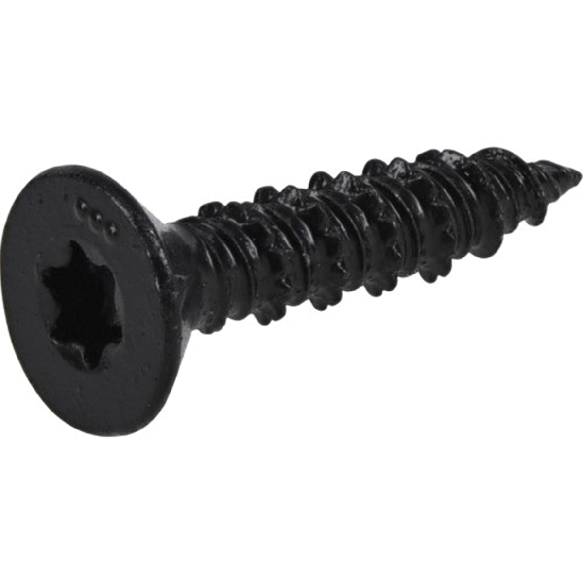 Power Pro 377387 Concrete Screw Anchor, 1/4 in Dia, 1-1/4 in L, Carbon Steel, 25/PK