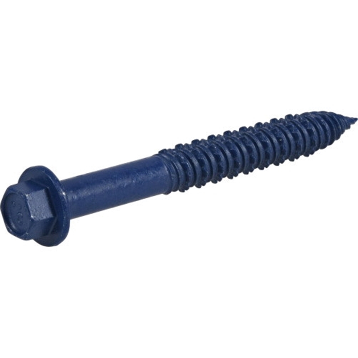 376517 Concrete Screw Anchor, 5/16 in Dia, 2-3/4 in L, Carbon Steel, Epoxy-Coated, 50/PK