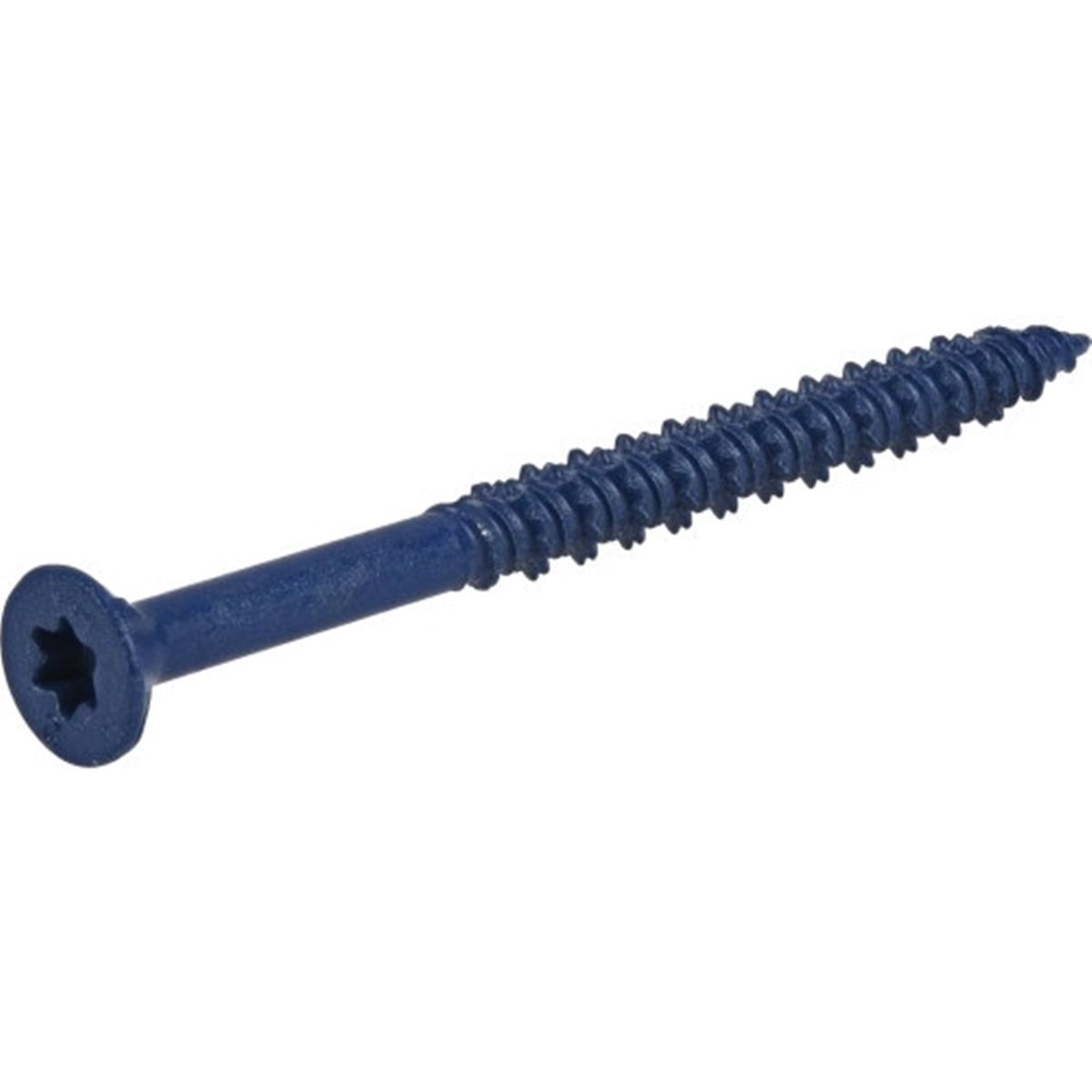 376525 Concrete Screw Anchor, 3/16 in Dia, 2-3/4 in L, Carbon Steel, Epoxy-Coated, 100/PK