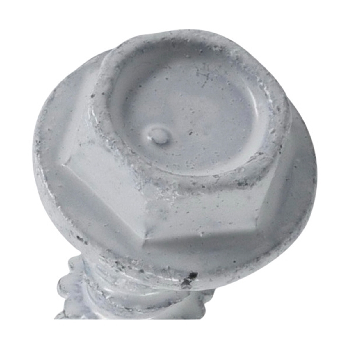Concrete Screw Anchor, Power Pro, White, Hex-Drive, Washer-Head, 3/16 in x 1-1/4 in - 3