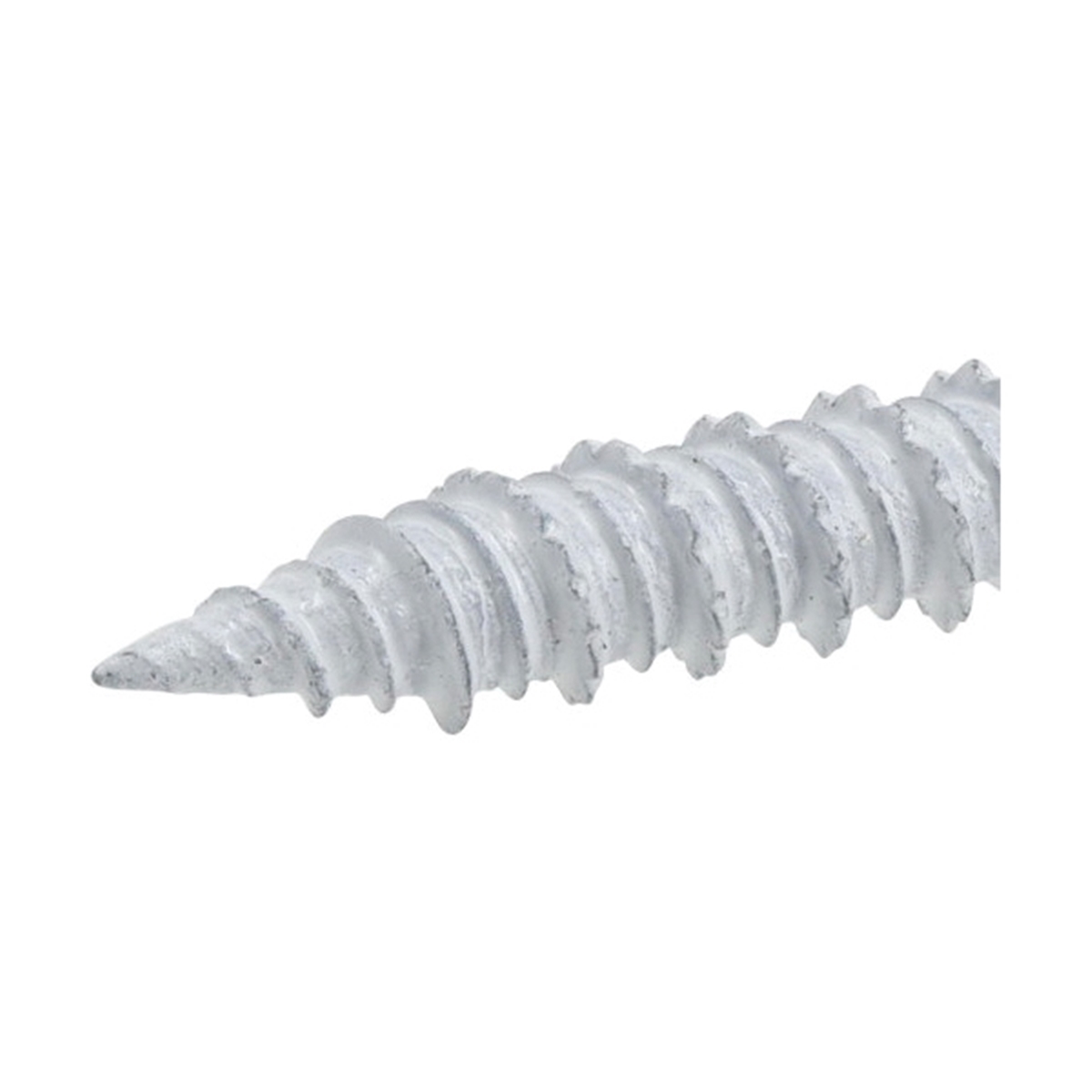 Concrete Screw Anchor, Power Pro, White, Hex-Drive, Washer-Head, 1/4 in x 1-3/4 in - 2