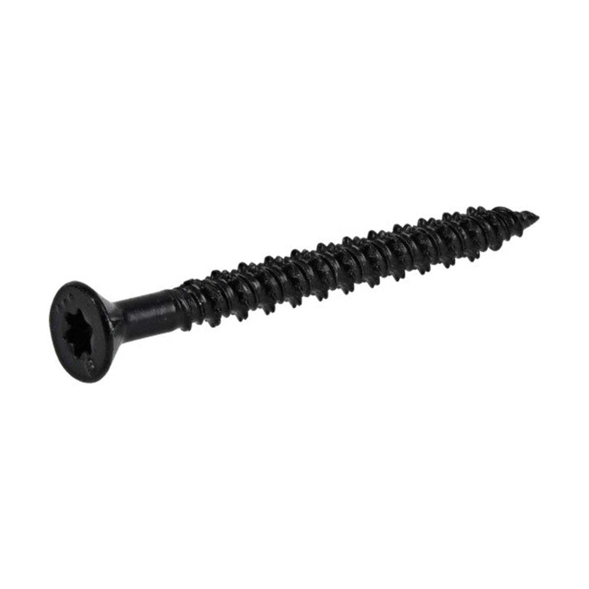 376599 Concrete Screw Anchor, 3/16 in Dia, 2-1/4 in L, Carbon Steel, Epoxy-Coated, 100/PK