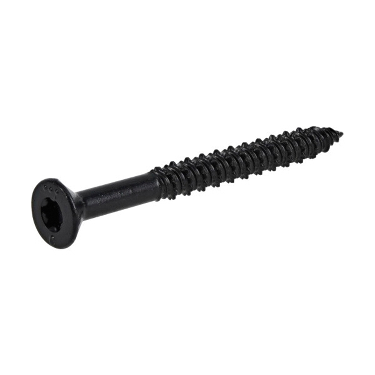 376608 Concrete Screw Anchor, 1/4 in Dia, 2-3/4 in L, Carbon Steel, Epoxy-Coated, 100/PK