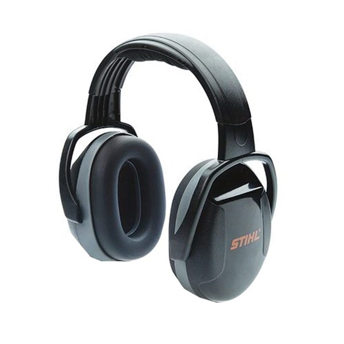 Ear Muff Hearing Protector, Stihl, 23 dBA NRR, Stainless Steel, Black/Gray - 1
