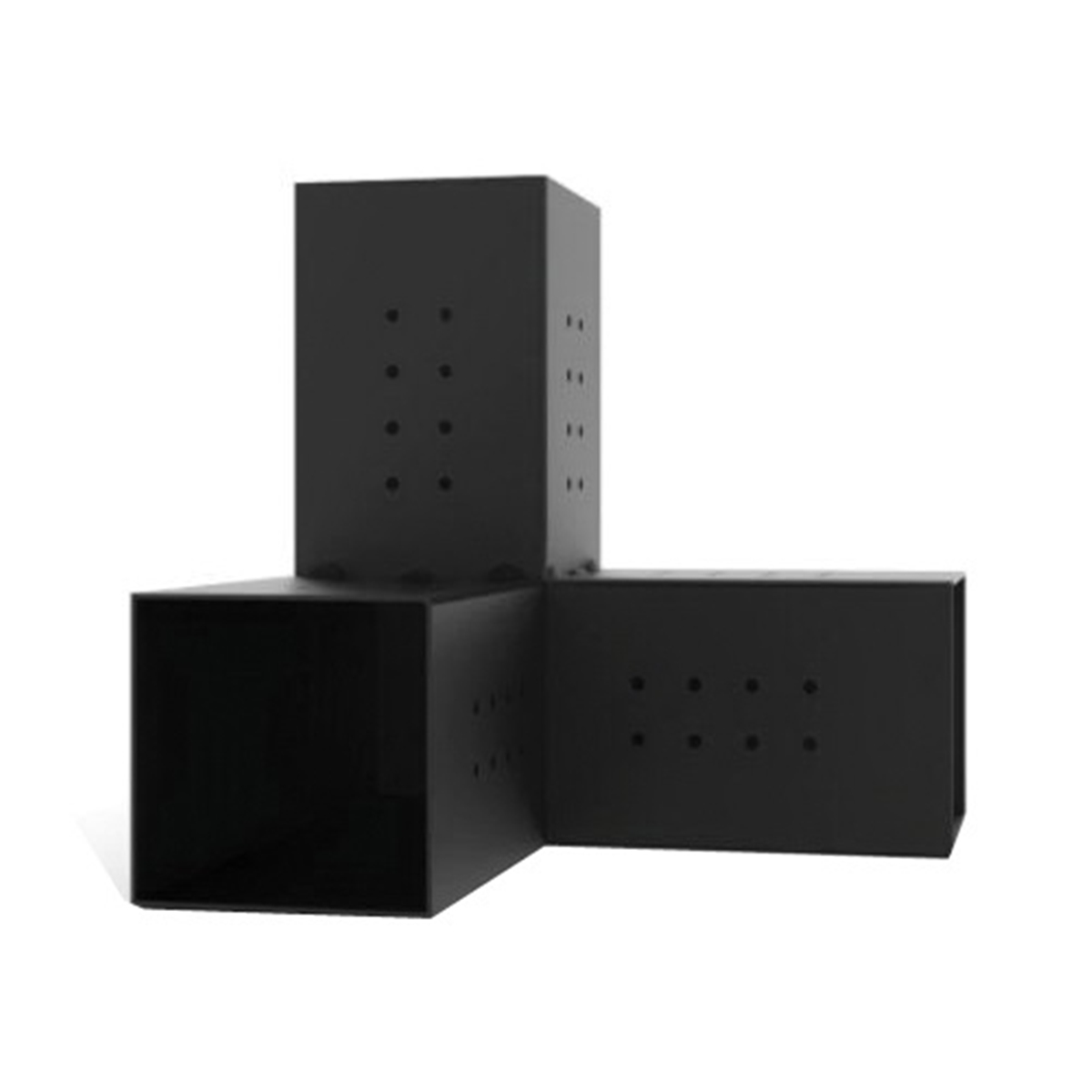 Toja Grid G031032MB1 Pergola Corner Bracket, Steel, For: 6 x 6 in Wood Posts