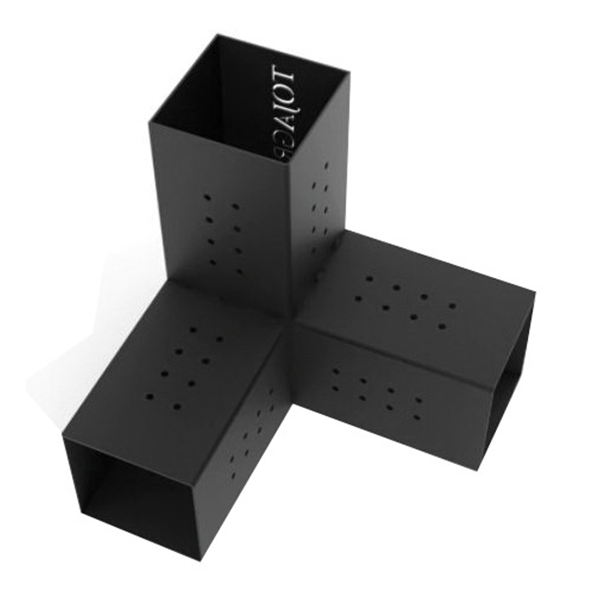 Toja Grid G031032MB1 Pergola Corner Bracket, Steel, For: 6 x 6 in Wood Posts