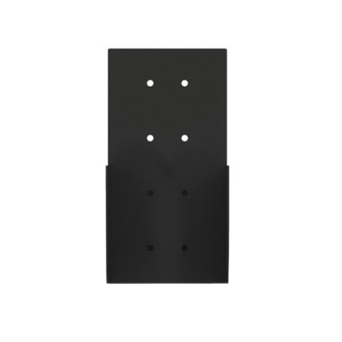Toja Grid G031062MB1 Pergola Post Wall and Railing Bracket, Steel, For: 6 x 6 in Wood Posts