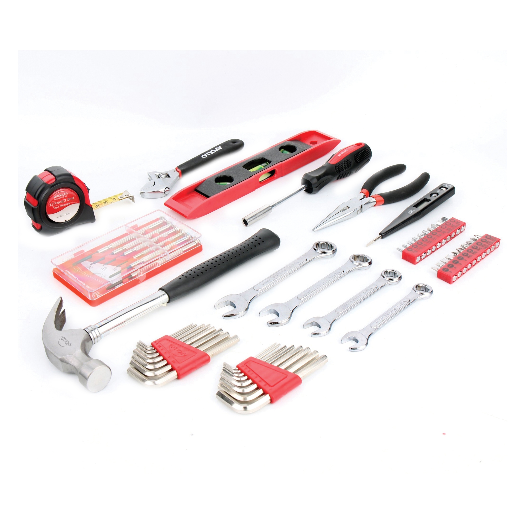 Household/Mechanic Hand Tool Set, Apollo Precision Tools, 53-Piece - 4