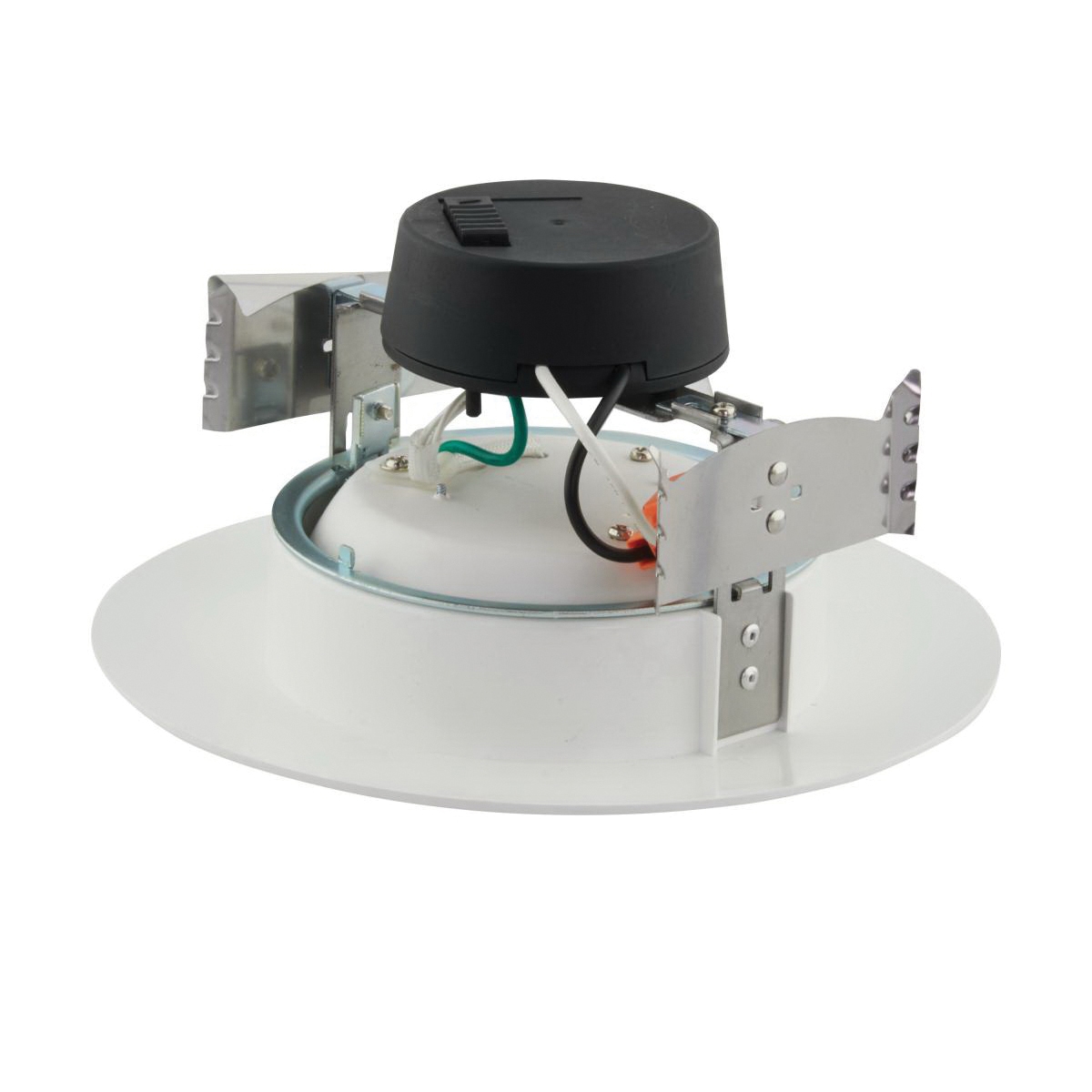 LED Retrofit Downlight, Satco, 5-6in, Gimbaled, Directional, 65 Watt Equivalent, 800 Lumen, 2700 Kelvin, White - 3