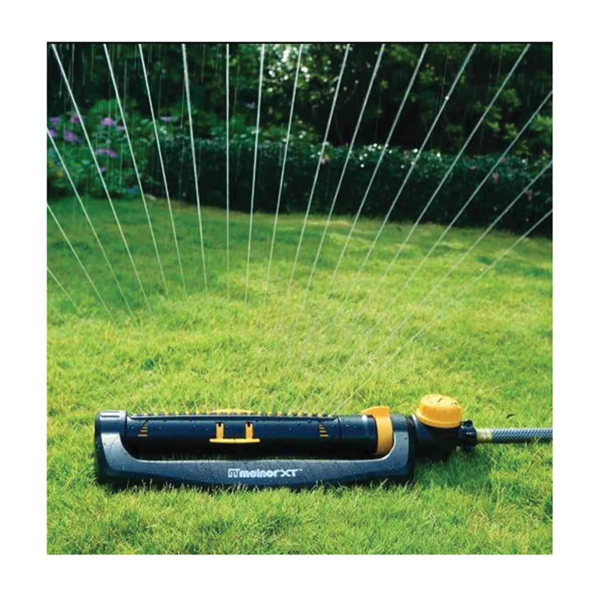 Time-A-Matic Deluxe Turbo Sprinkler, Melnor, 4500 sq-ft, Oscillating, Rectangular, ABS - 2