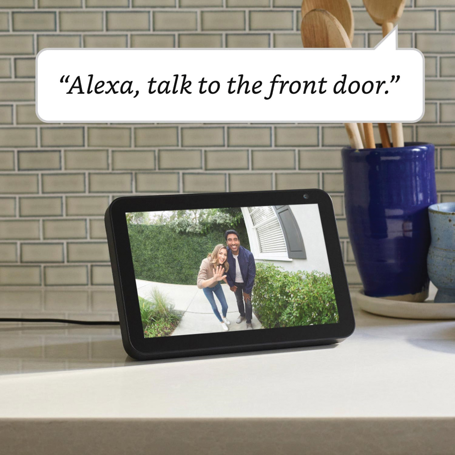 Video Doorbell, Ring, Hardwired, 155 deg Horizontal, 90 deg Vertical Viewing, 1080 pixel Resolution, Black - 4