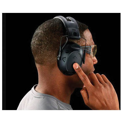 PELTOR Sport Tactical 500 TAC500-OTH Electronic Hearing Protector, 26 dB NRR, Vented, Adjustable Radio Band, Black - 5