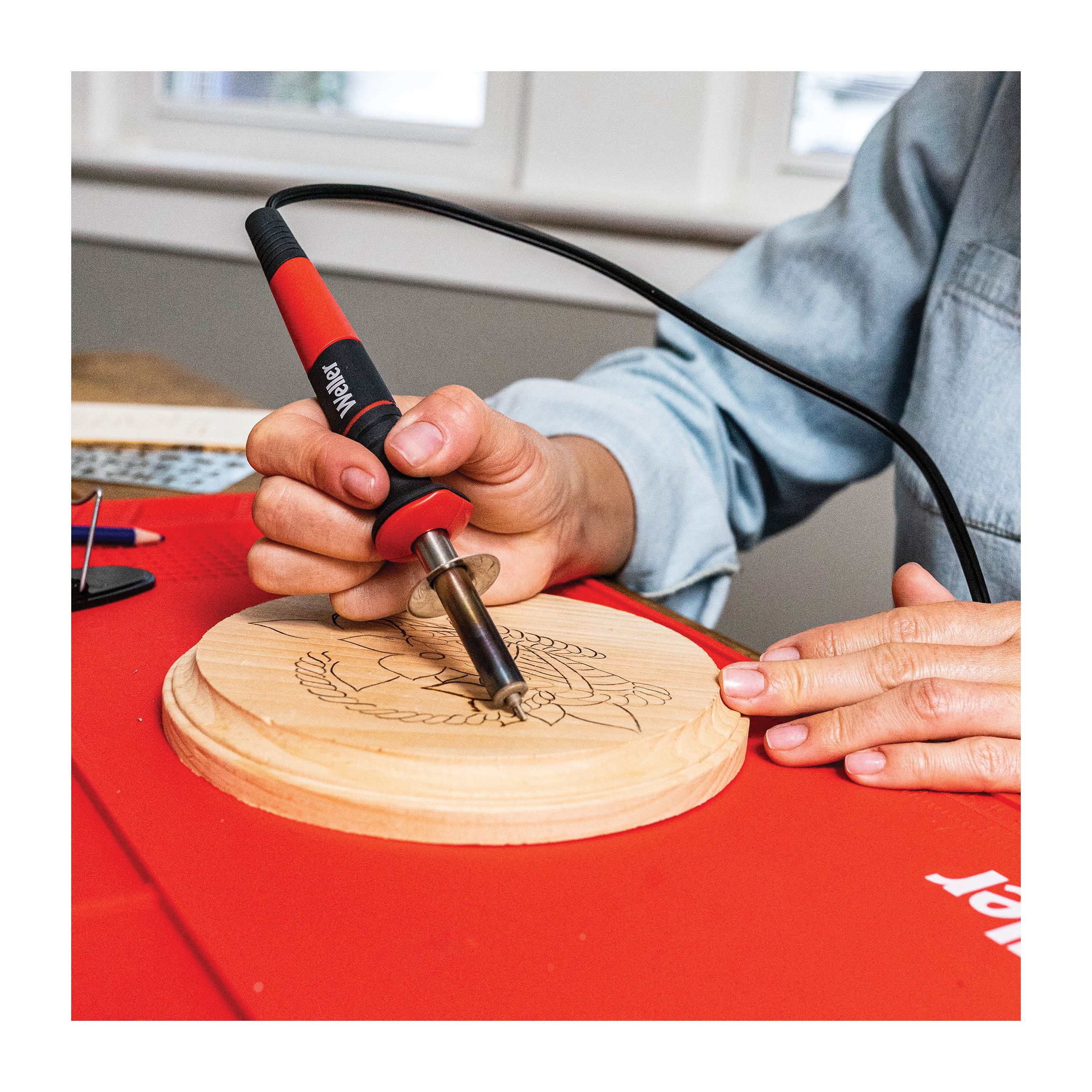 Woodburning Kit, Weller, 25 Watt, 8 PC - 2