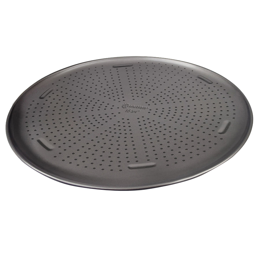 BakeIns Series EIGY-3740 Pizza Crisper Pan, 15-3/4 in, Carbon Steel