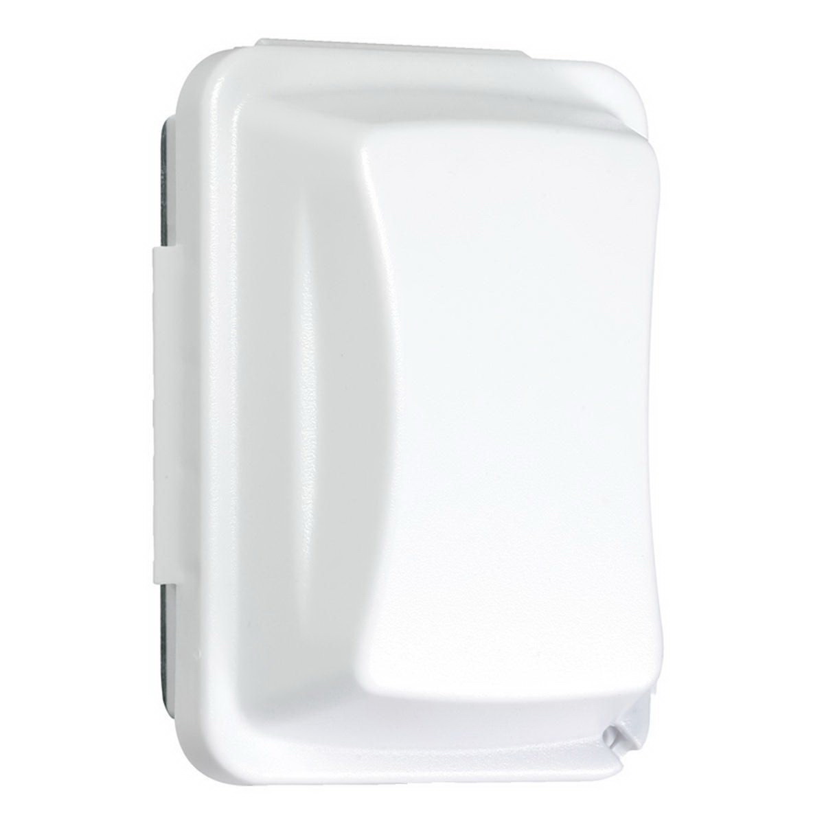 MM410W Weatherproof In-Use Cover, 3-1/4 in L, 4 in W, 1-Gang, Polycarbonate, White