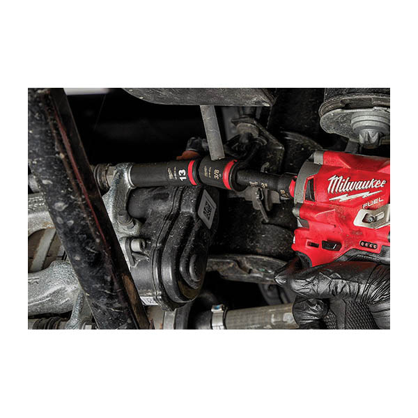 Milwaukee SHOCKWAVE Impact Duty 49-66-6723 Socket Adapter, 3/8 in Drive, 1/2 in Output Drive, 1.41 in L - 3