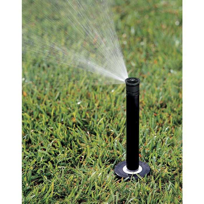 Pop-Up Spray Head, Rain Bird, 1/2 in Connection, NPT, 6 in H Pop-Up, 15 ft, Adjustable Arc Nozzle - 3