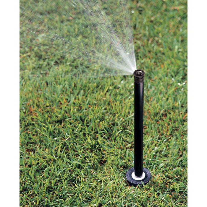 Pop-Up Spray Head, Rain Bird, 1/2 in Connection, NPT, 12 in H Pop-Up, 15 ft, Adjustable Arc Nozzle - 3