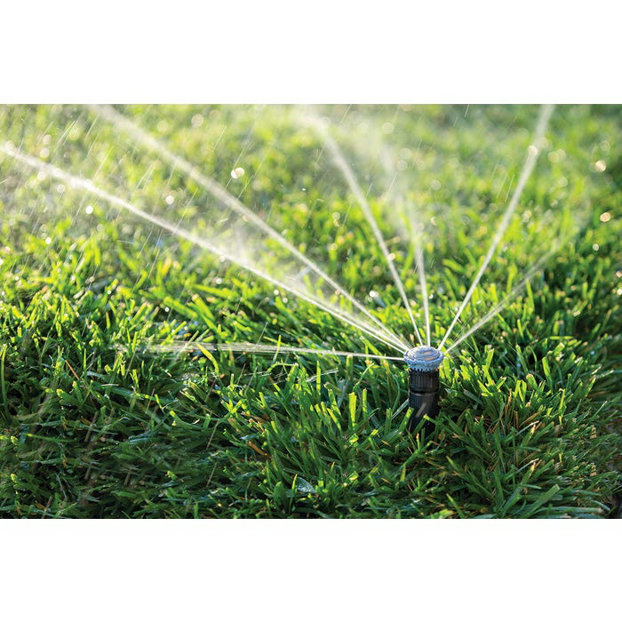Mini Pop-Up Rotor Sprinkler, Rain Bird, 1/2 in Connection, NPT, 4 in H Pop-Up, 8 to 14 ft, Adjustable, Plastic - 3