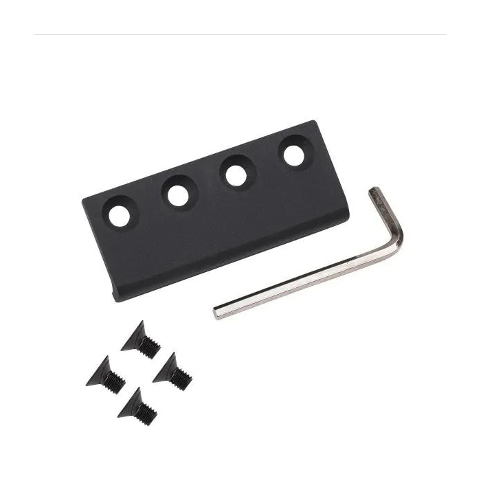 Spectrum Series BD125-MB Track Joiner Kit, 250 lb, Matte Black