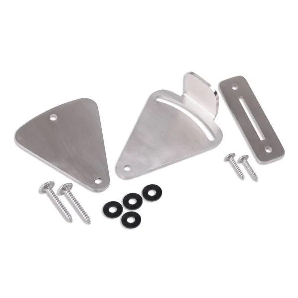 BD250-SS Barn Door Latch, Satin Nickel