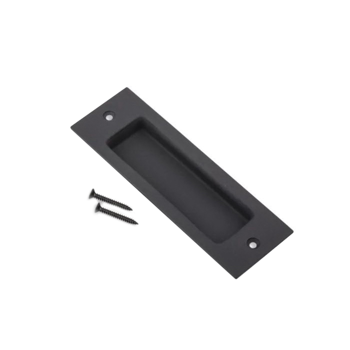BD460-MB Rectangular Door Pull, 53 mm W, 15.5 mm D, 165 mm H, Matte Black