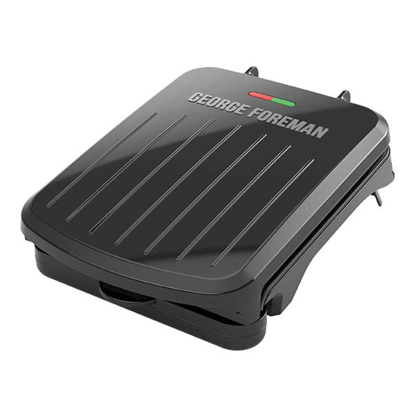 George Foreman GRS040B Electric Grill and Panini Press, Black