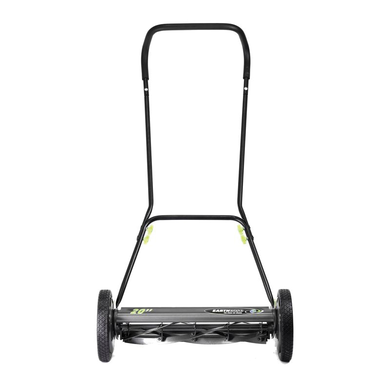 Earthwise 2001-20EW Reel Mower with Trailing Wheels, 20 in W Cutting, 5-Blade, Alloy Steel Blade, Bed Knife Blade - 4