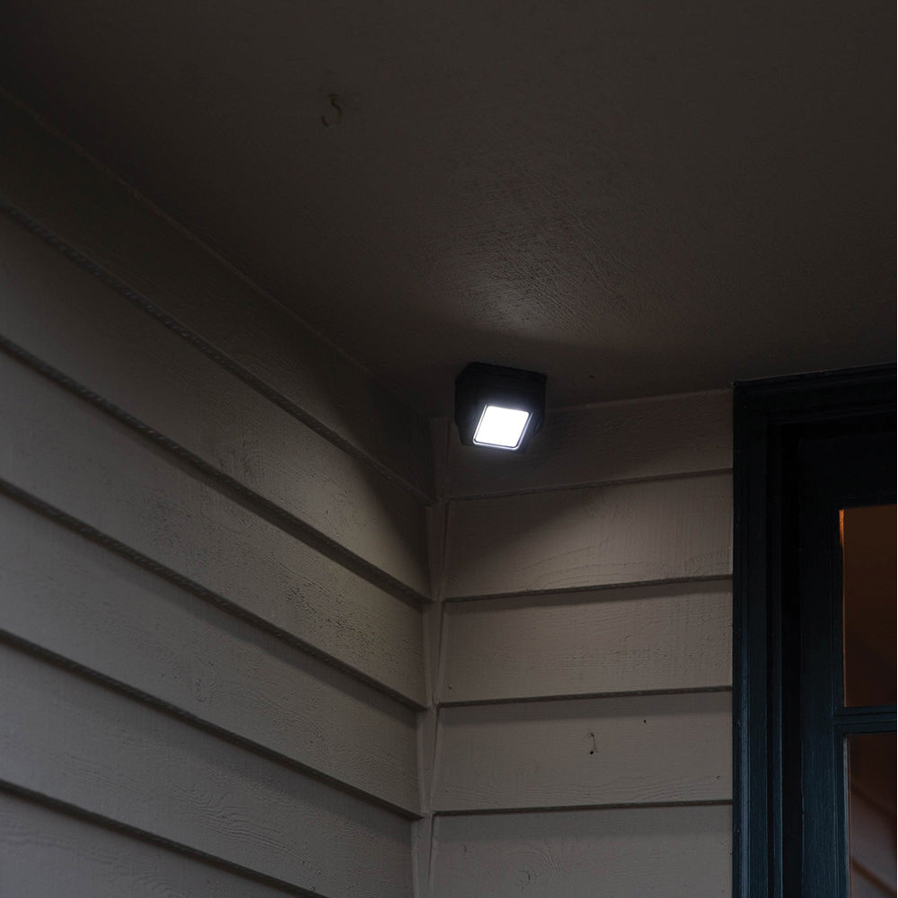 Security Light, Westek, Compact, Motion, LED, Battery Operated, 120 Lumens, 6000 Kelvin, Black - 5