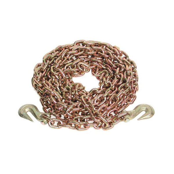 45881-13-20 Chain Assembly with Clevis Hook, 1/2 in, 20 ft L, 11,300 lb Working Load, 70 Grade, Carbon Alloy Steel