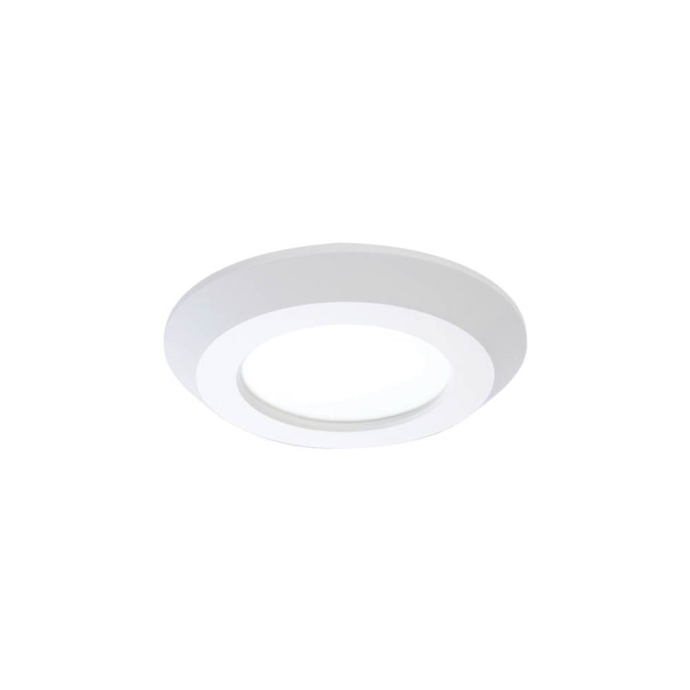 SLDSL4 Series SLDSL4069S1EMWR Recessed Downlight, 8.5 W, 120 V, LED Lamp, Aluminum, Matte White