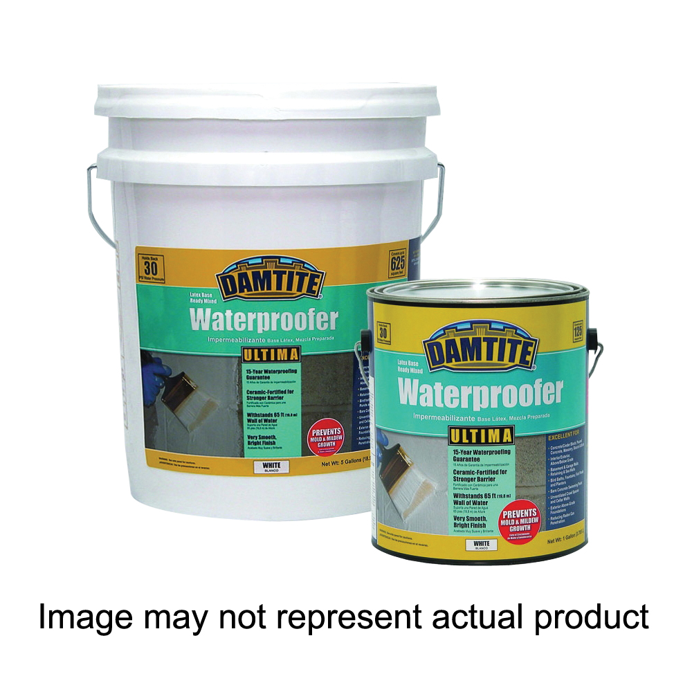 3565 Ultima Waterproofer, White, Liquid, 5 gal