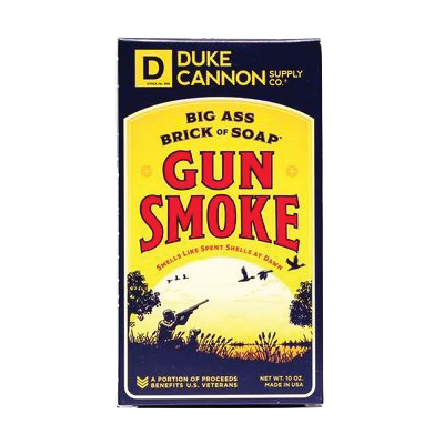 Duke Cannon BIG ASS BRICK OF SOAP Series 03GUNSMOKE1 Bar Soap, Gun Smoke, 10 oz - 3