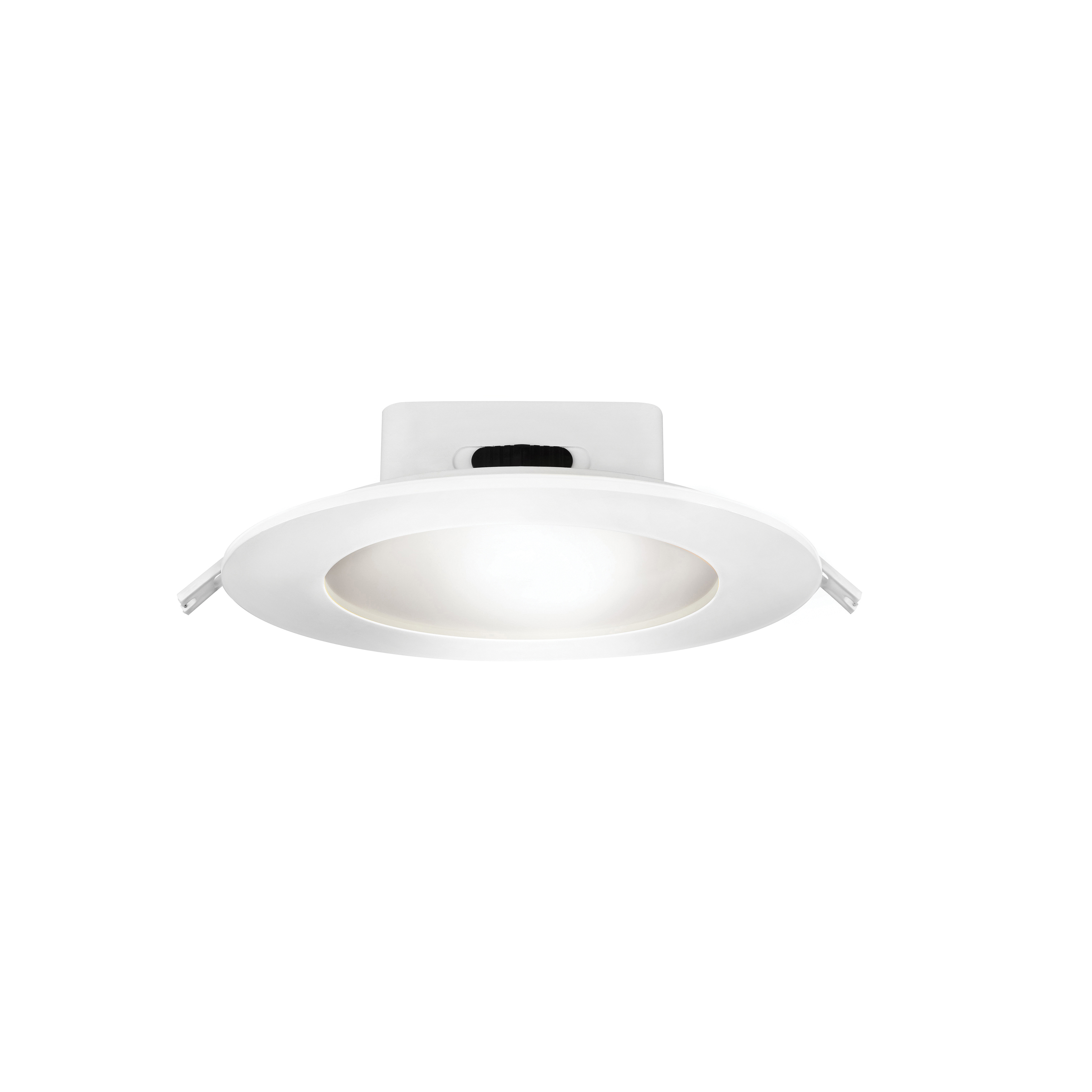 LEDR56HOJBX/6WYCA Downlight, 17 W, 120 V, LED Lamp, Aluminum, White