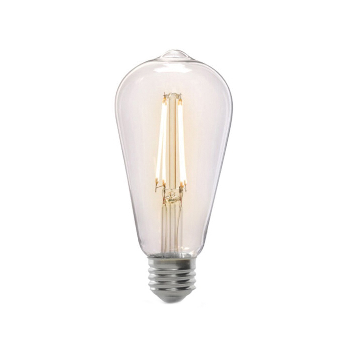 DUSK TO DAWN Series ST19CL950CA/DD/FILED LED Light Bulb, ST19 Lamp, 60 W Equivalent, E26 Medium Lamp Base