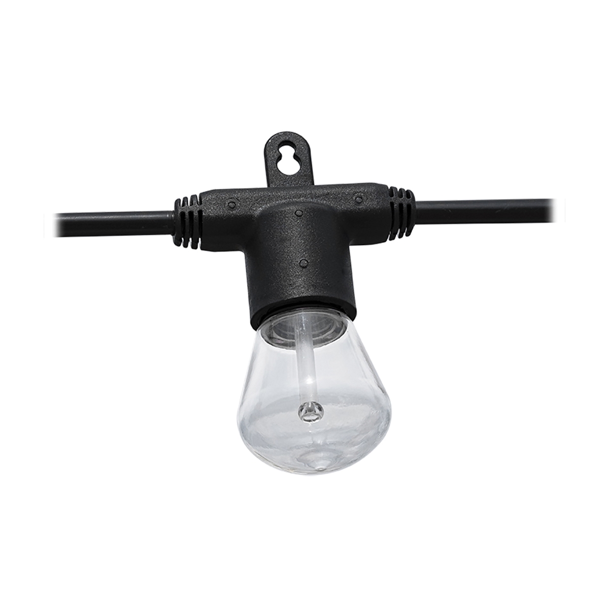 Lights By Night 38353 String Light, 120 V, 21.6 W, 6-Lamp, LED Lamp, Warm White Light, 50,000 hr Average Life