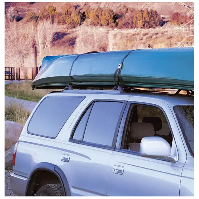 Nite Ize Dual CamJam CJD8-09-R3 Tie-Down System, 1.38 in W, 8 ft L, Polypropylene, 600 lb - 5
