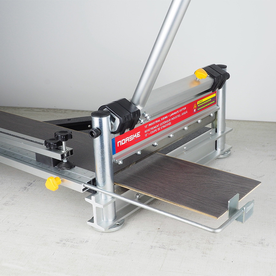 Norske NMAP006 Siding and Laminate Flooring Cutter with Hold Down Clamp, 13 in Blade, HSS Blade, 41 in L Cutting - 4