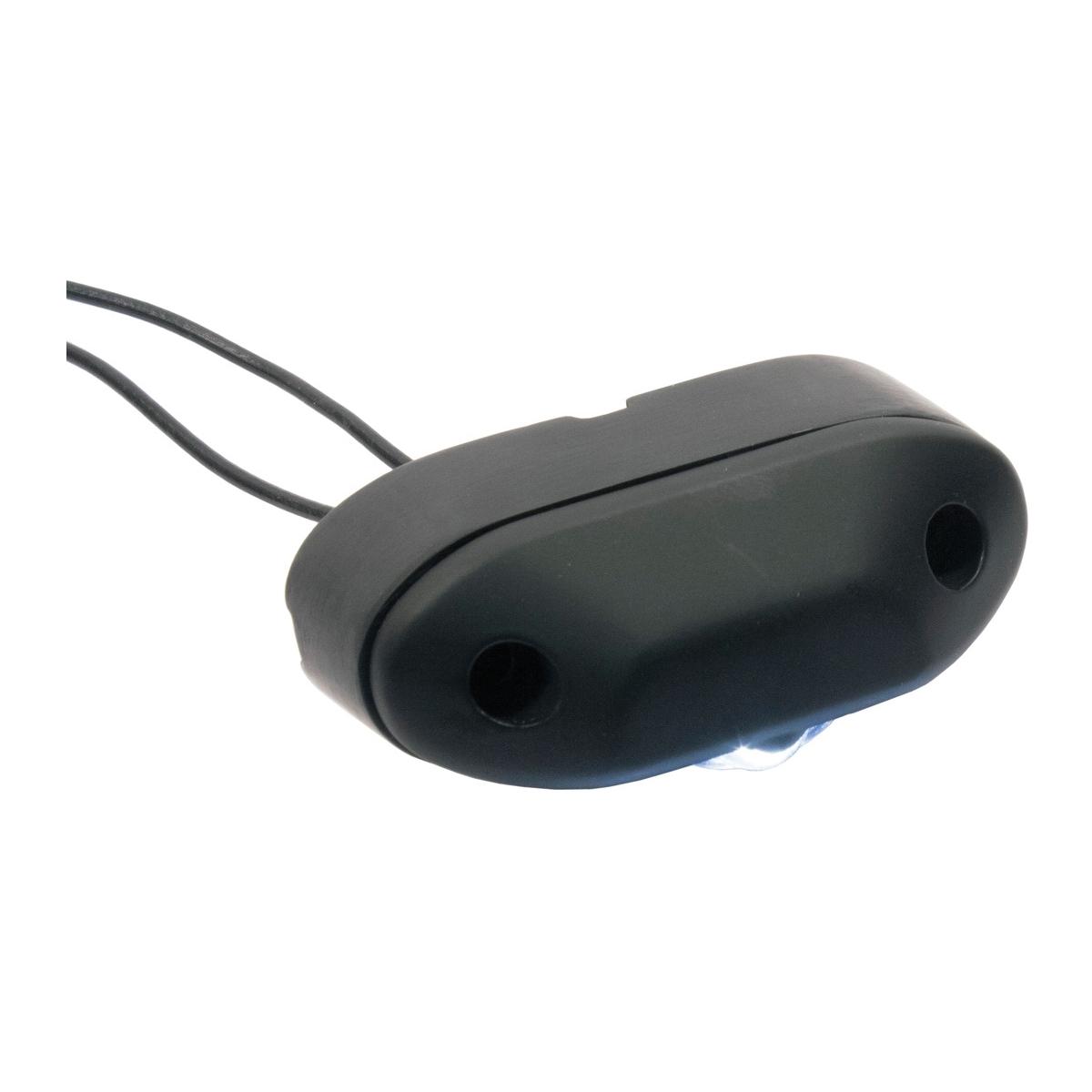 V290C Oval License Light, 9 to 32 V, 1-Lamp, LED Lamp, White Lamp