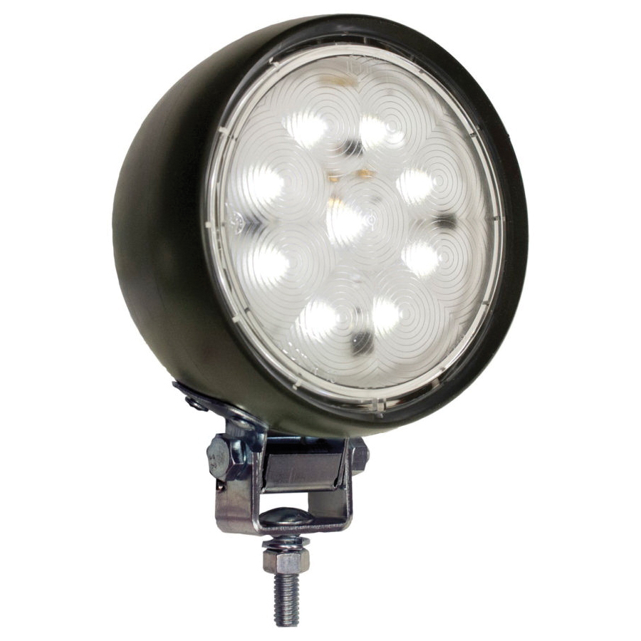V908 Round Work Light, 0.65 A, 12 V, 9-Lamps, LED Lamp, 800 Lumens
