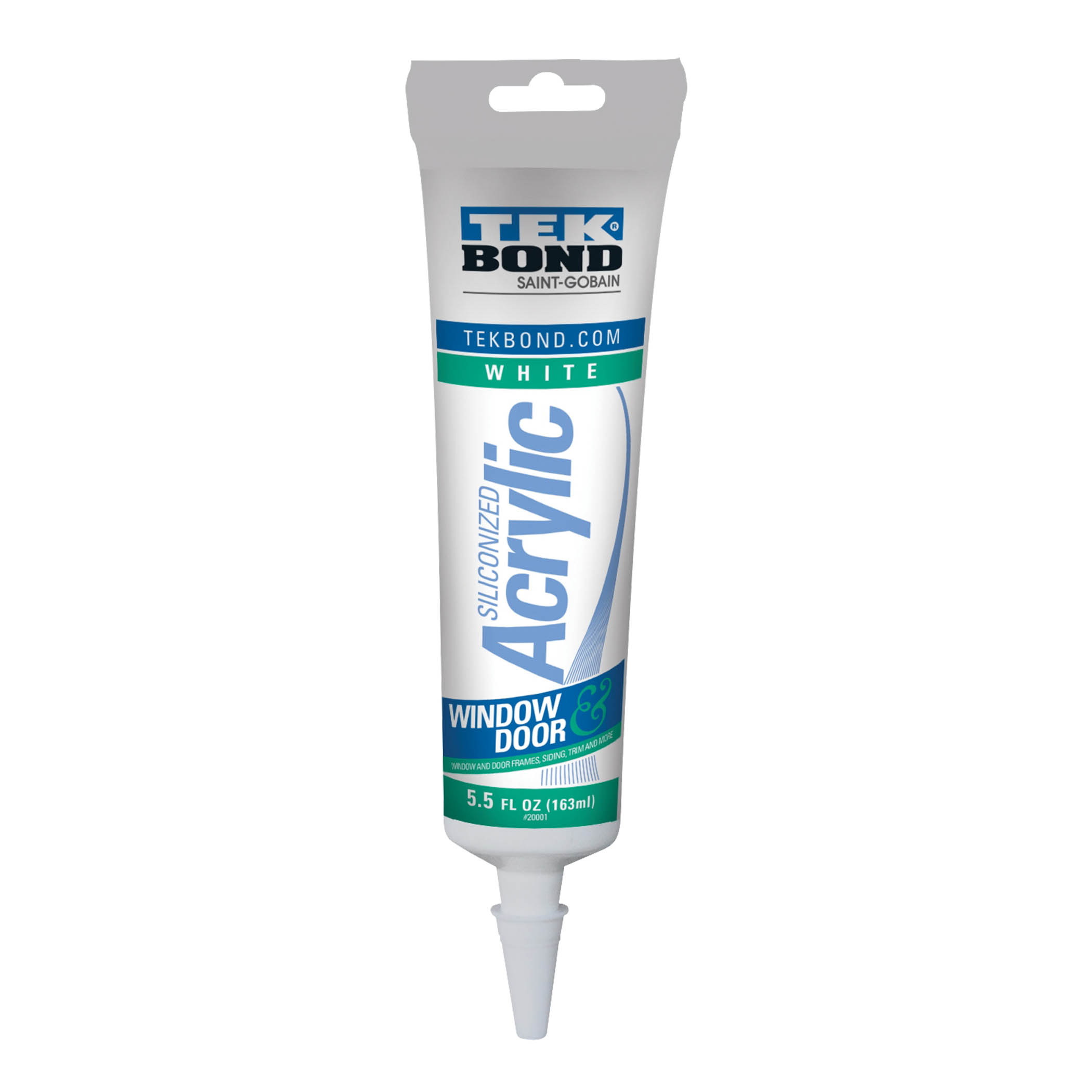 Tek Bond 78072720004 Window and Door Caulk, White, 10.1 fl-oz