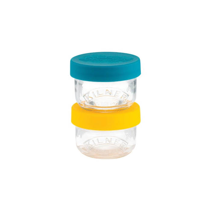 Kilner 0025.024 Snack and Store Pot, 0.125 L, Sodalime Glass, 190 mm L, 90 mm W, 65 mm H - 2