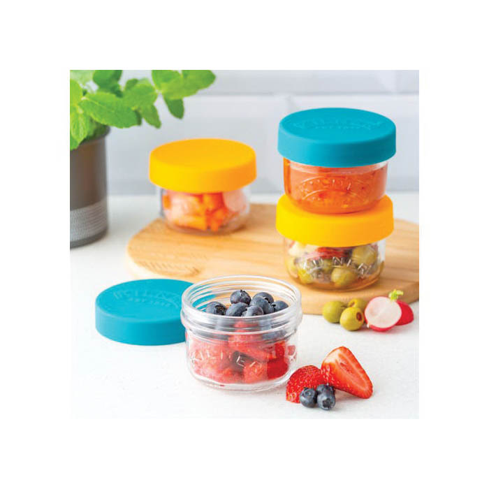 Kilner 0025.024 Snack and Store Pot, 0.125 L, Sodalime Glass, 190 mm L, 90 mm W, 65 mm H - 4
