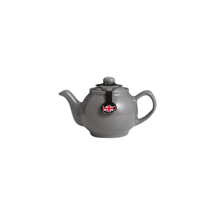 Price & Kensington 0059.670U 2-Cup Teapot, 450 mL Capacity, Stoneware, Charcoal, 109 mm H, Dishwasher Safe: Yes - 2
