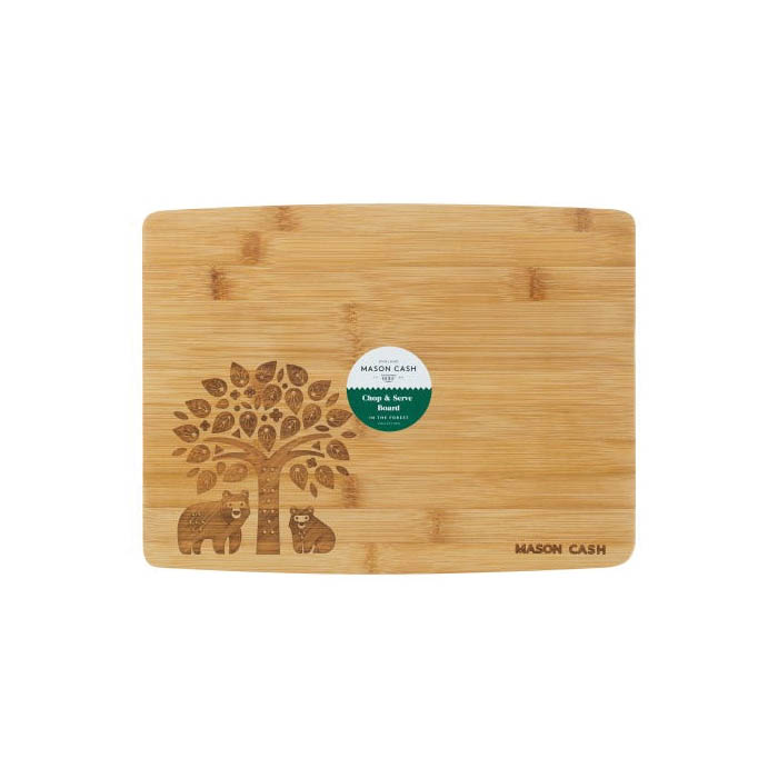 MASON CASH In The Forest 2002.221 Chop Board, 210 mm L, 320 mm W, 15 mm Thick, Bamboo - 2