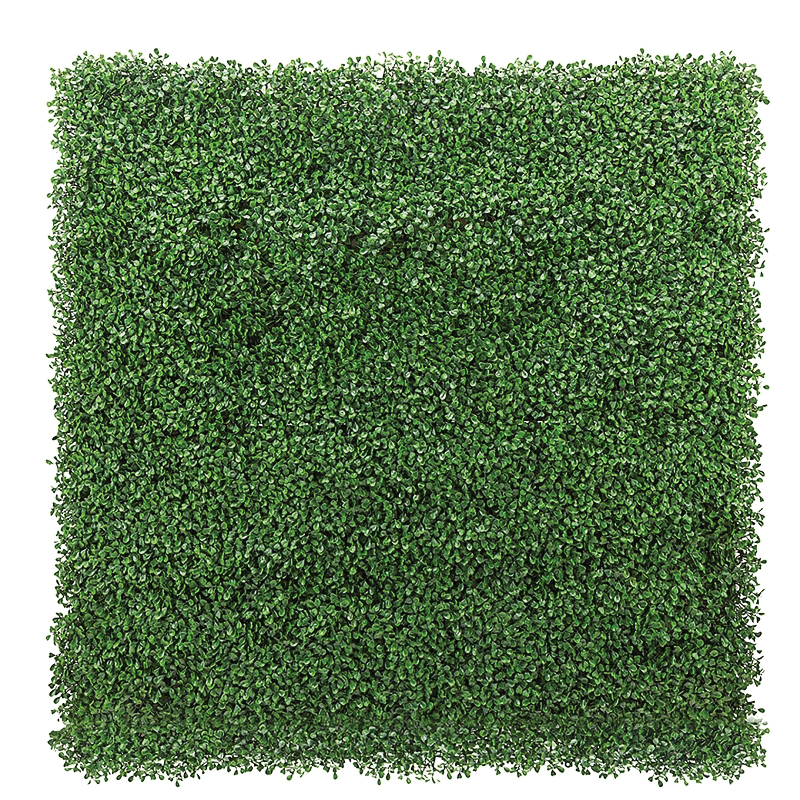 MTR4040-2020 Boxwood Leaf Panel, 40 in W, 40 in H, Green, Adhesives, Fasteners Installation