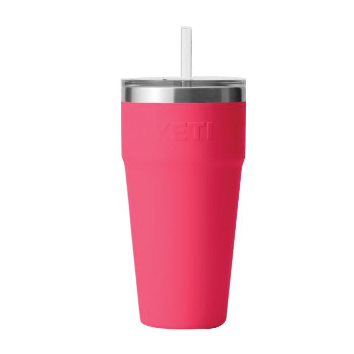 MightySkins YERAM26SI-Solid Hot Pink Skin for Yeti Rambler 26 oz Stackable  Cup - Solid Hot Pink 